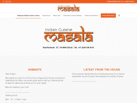 masala.ch Webseite Vorschau
