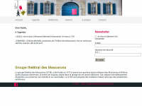 mascarons.ch Webseite Vorschau
