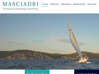 masciadri.ch Webseite Vorschau