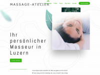 massage-atelier.ch Webseite Vorschau