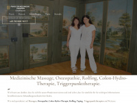 massage-sh.ch Webseite Vorschau