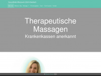 massage-therapie-praxis.ch Webseite Vorschau