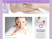 massage-wemhoener.de Webseite Vorschau