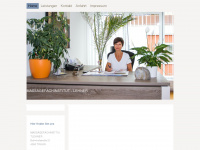 massagefachinstitut-lehner.at Webseite Vorschau