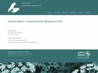 massagepraxis-aerni.ch Webseite Vorschau