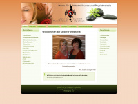 massagepraxis-hoedl.de Webseite Vorschau