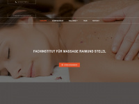 massagepraxis.at Webseite Vorschau