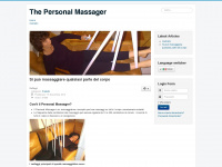 massager.ch Webseite Vorschau