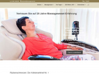 massagesessel.at Webseite Vorschau