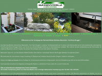massivstein.at Webseite Vorschau