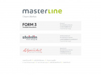 masterline.ch Webseite Vorschau