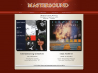 mastersound.ch Webseite Vorschau