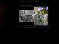 mastrocola.de Webseite Vorschau