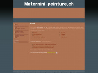 maternini-peinture.ch Webseite Vorschau