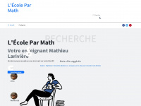 math-ecole.ch Webseite Vorschau