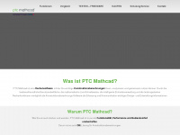 mathcad.de Webseite Vorschau
