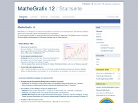 mathegrafix.de Webseite Vorschau