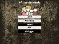 mathestunde.de Webseite Vorschau