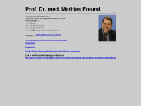 mathias-freund.de Webseite Vorschau