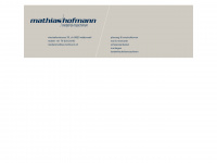 mathias-hofmann.ch Webseite Vorschau