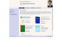 mathias-michel.de Webseite Vorschau