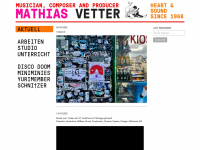 mathiasvetter.ch Webseite Vorschau