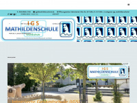 mathildenschule.de Webseite Vorschau