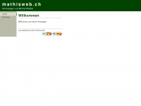 mathisweb.ch Webseite Vorschau