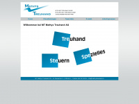 mathystreuhand.ch Webseite Vorschau