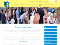 matran.ch Webseite Vorschau
