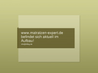 matratzen-expert.de Webseite Vorschau