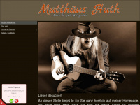 matthaeus-huth.de Webseite Vorschau