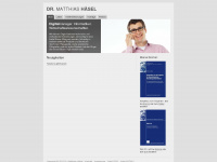 matthias-haesel.de Webseite Vorschau