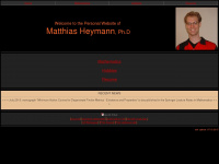 matthiasheymann.de Webseite Vorschau