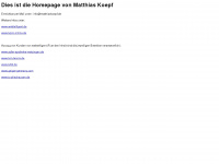 matthiaskoepf.de Webseite Vorschau