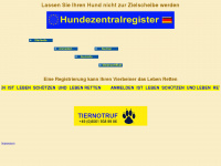 hunde-datenbank.de Webseite Vorschau