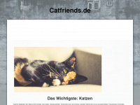 catfriends.de Webseite Vorschau