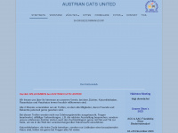 austriancatsunited.eu Webseite Vorschau