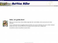matthiasmueller.de Webseite Vorschau