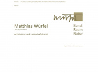 matthiaswuerfel.at Webseite Vorschau