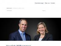 matti-law.ch Webseite Vorschau