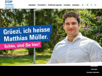 mattmueller.ch Webseite Vorschau