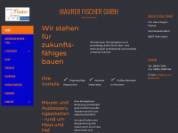 maurer-fischer.de Webseite Vorschau