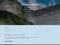 maurice-metral.ch Webseite Vorschau
