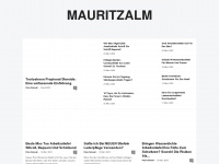 mauritzalm.at Webseite Vorschau