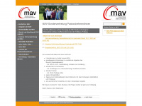 mav-pref-freiburg.de Webseite Vorschau