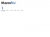 mavenpress.de Webseite Vorschau