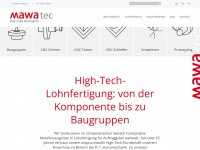 mawatec.ch Webseite Vorschau