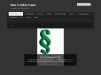 max-doehlemann.de Webseite Vorschau