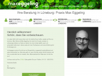 max-eggeling.de Webseite Vorschau